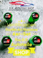 Toyota GR Ventilkappe Ventildeckel Aluminium 4er-Set Grün