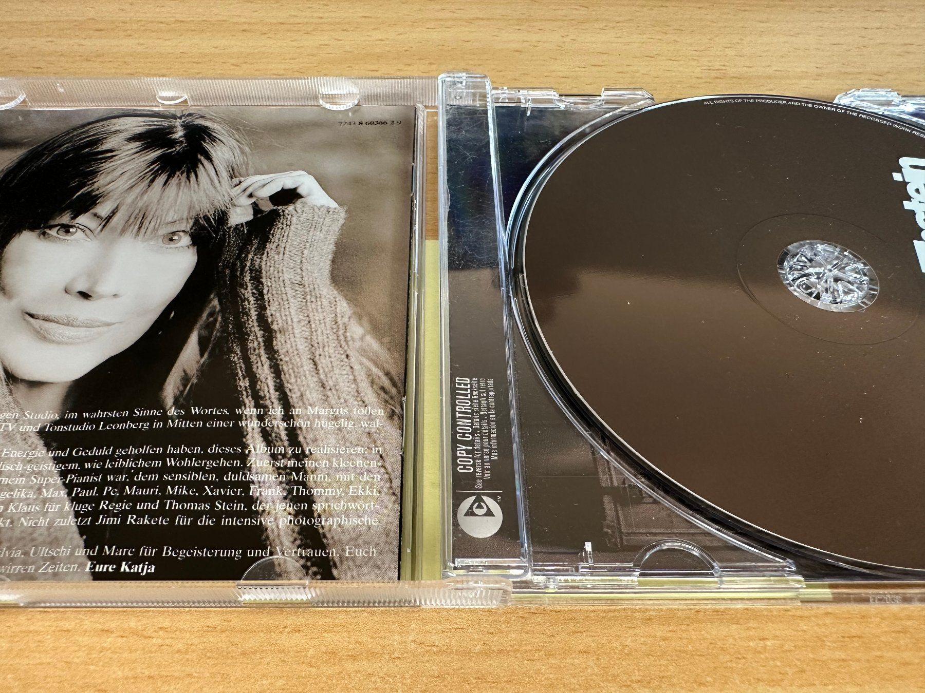 CD: Katja Ebstein – Witkiewicz – Usato da Rikon im Tösstal venduto da Alpenmutz 2