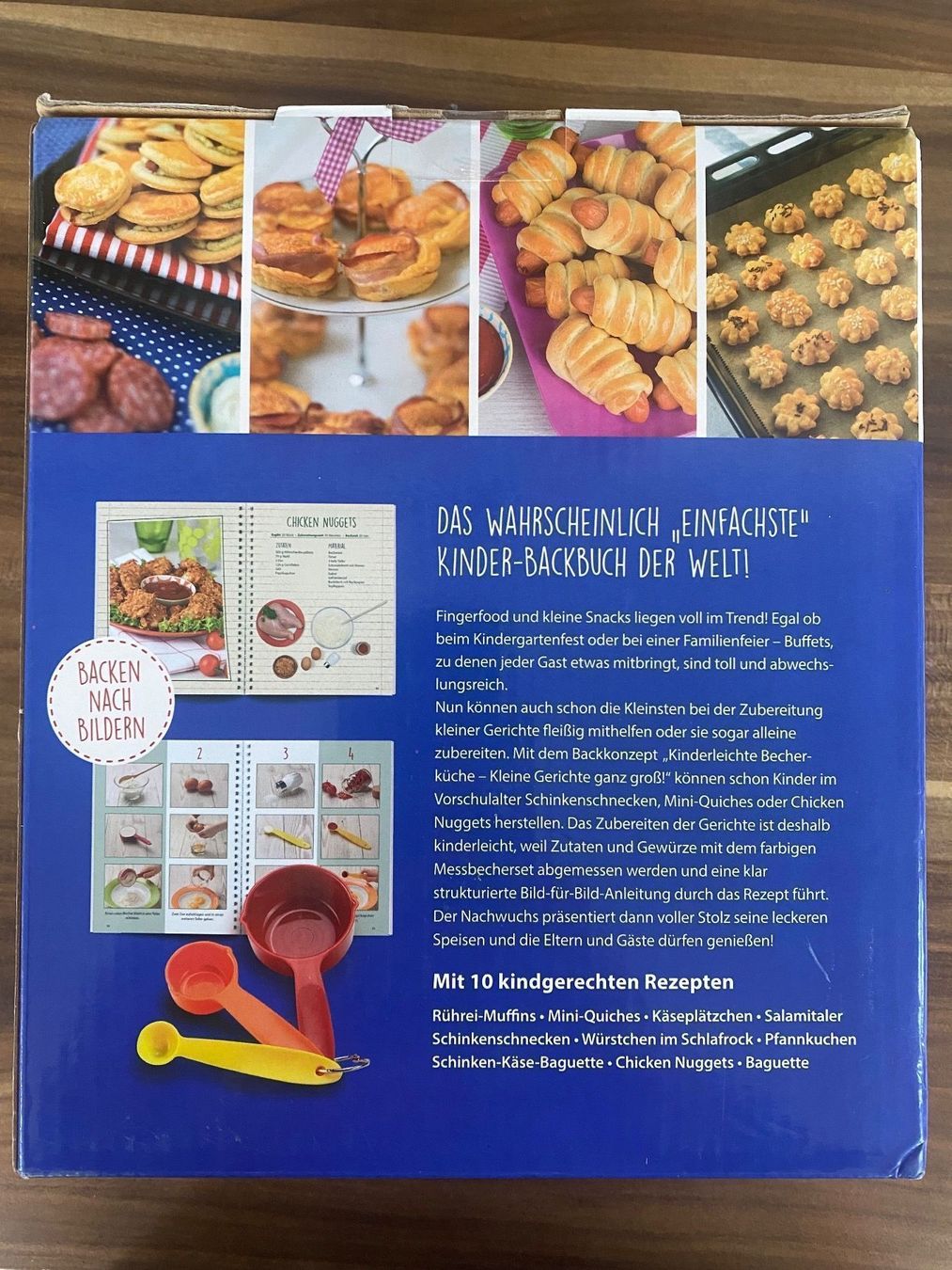 Spiele: NEU KINDER BACKBUCH SPIEL – Neu und originalverpackt aus chiasso von Wulli 1