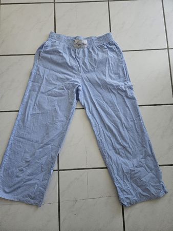 Sommerlich Pyjamahose, gestreift, Gr. M - Secondhand!