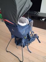 Deuter Kindertrage Kid Comfort, dunkelblau guter Zustand