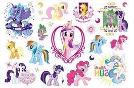 Tatouage temporaire Mon Petit Poney