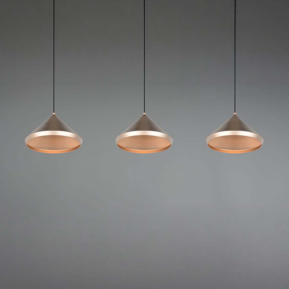 Lampadari & plafoniere: LED Pendelleuchte, Coffee, 70 cm x 18 cm – Nuovo (secondo la descrizione) da Kreuzlingen venduto da Smart-Light 4
