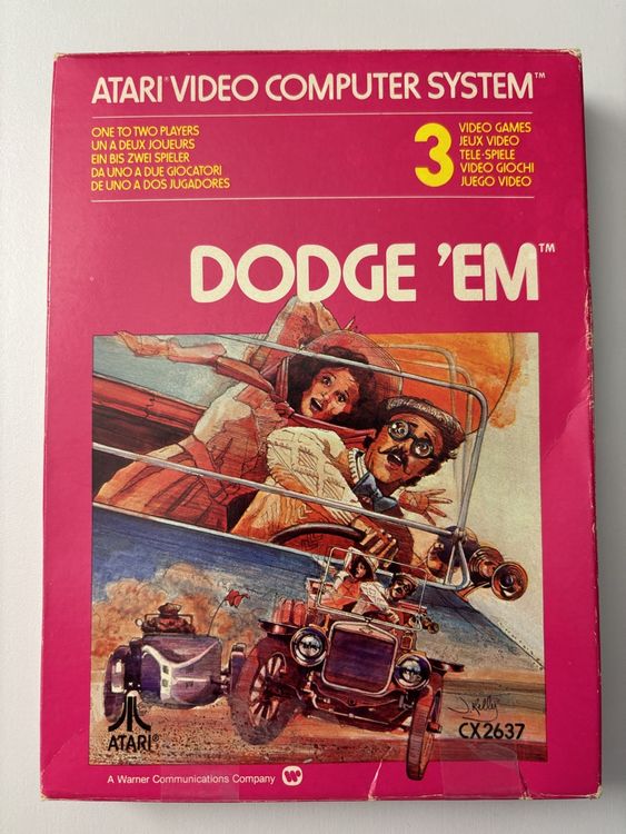 ATARI VIDEO COMPUTER SYSTEM DOCGE‘EM 3 VIDEO GAME CX2637 | Kaufen auf ...