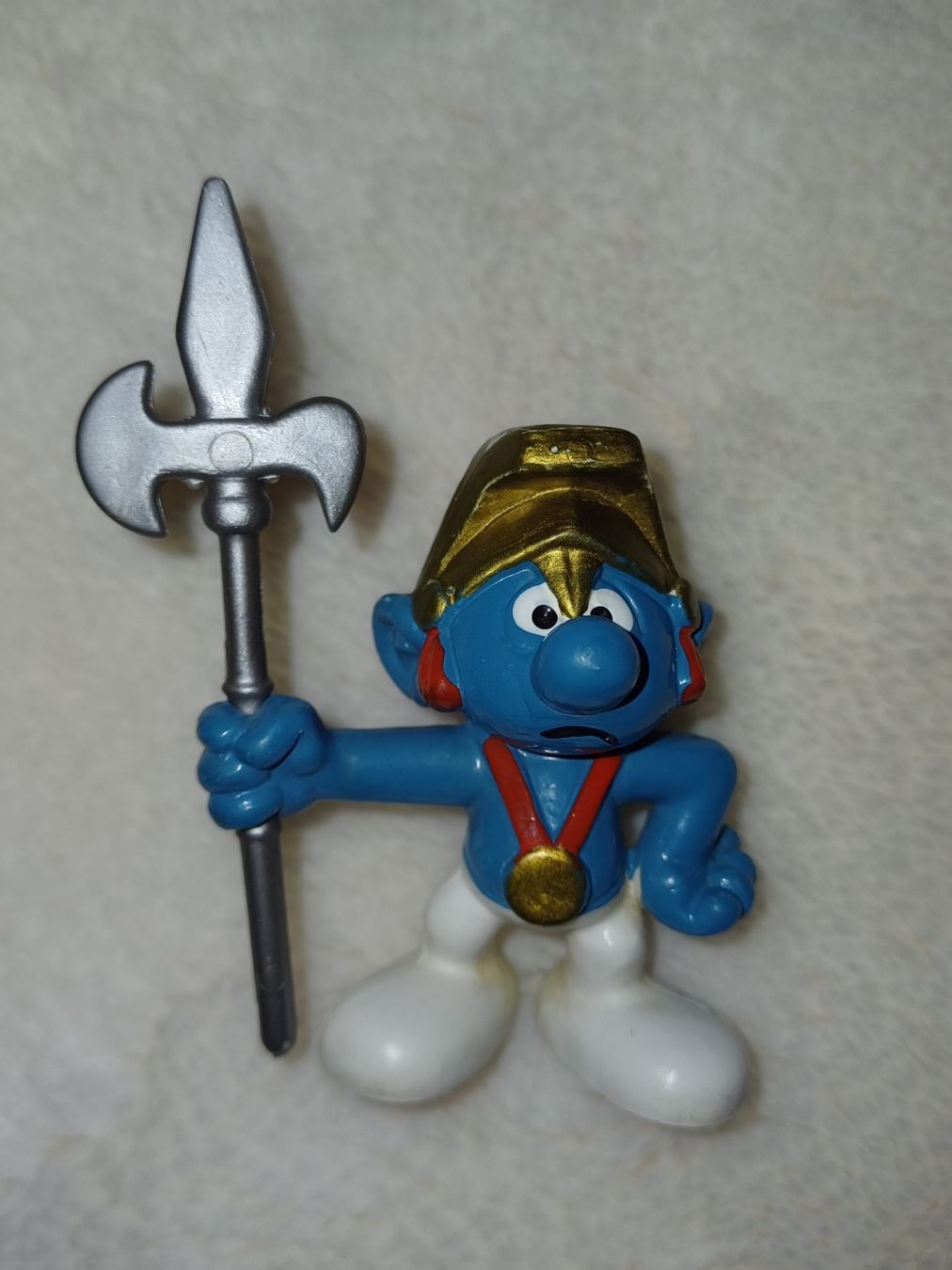 Statuette: Schlumpf Ritter - Vintage - Peyo – Usato da Würenlos venduto da Abracadabra26 6