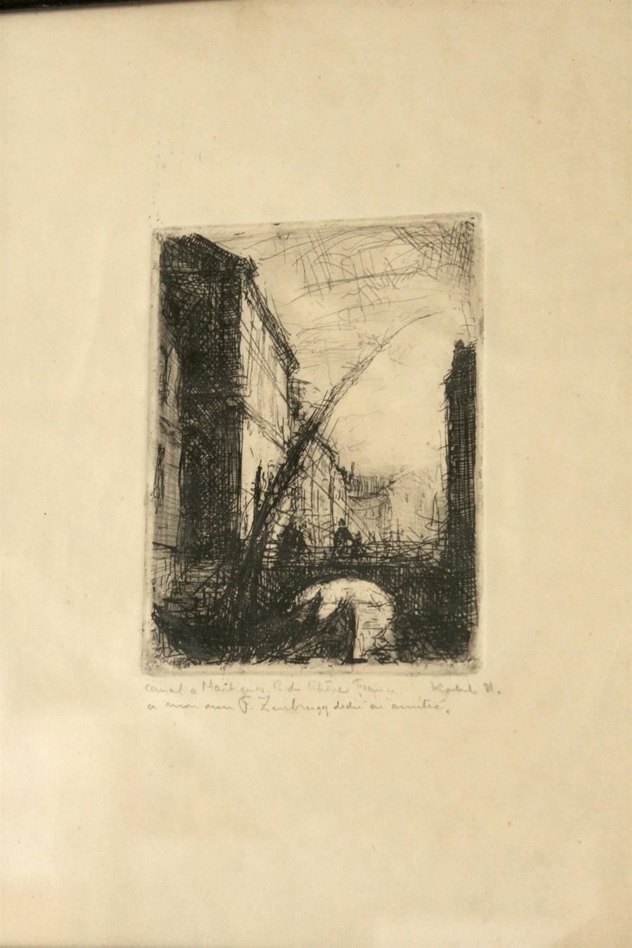 Dipinti: PIERRE ERNEST KOHL (Schweiz, 1897-1985) – Usato da Bern venduto da Vintageprints 9