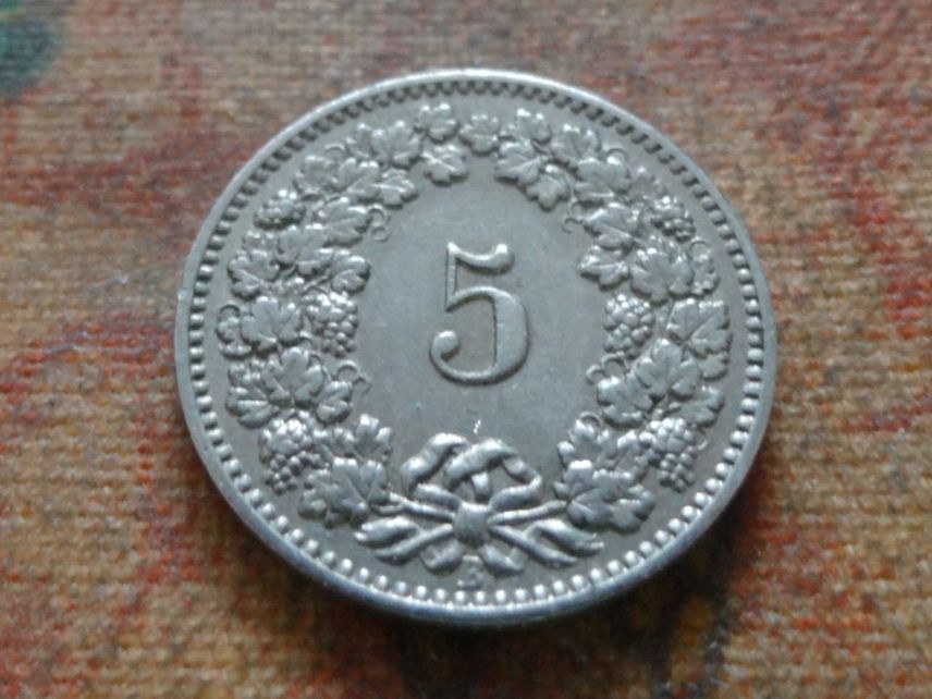 Tutti le monete: 5 Rp. 1911 – Usato da Romanel-sur-Lausanne venduto da Swift13 1
