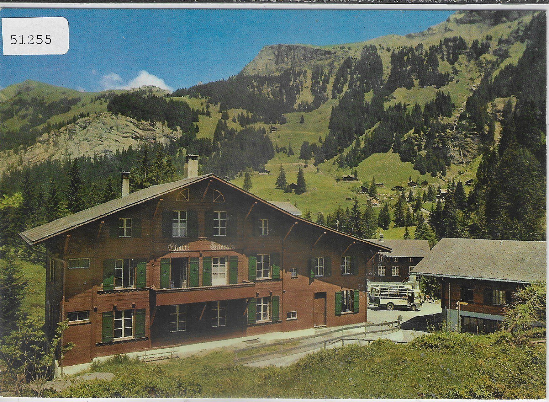 Cartoline postali: Jugendhaus Griesalp - Kiental – Usato da Ettingen venduto da Kartenplanet