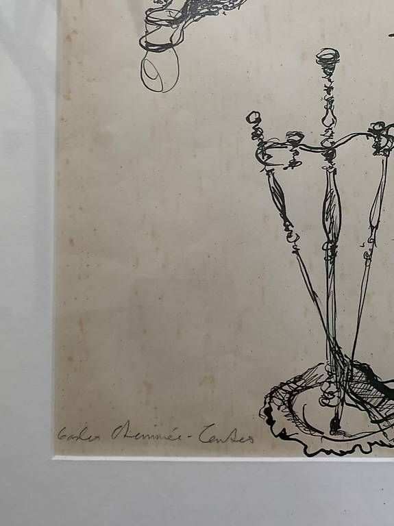 Dipinti: Irene Zurkinden dessin original – Usato da Montreux venduto da Barber_Swiss_Vintage 2