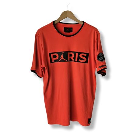 Maillot Jordan PSG Paris, Taille L, Orange vif
