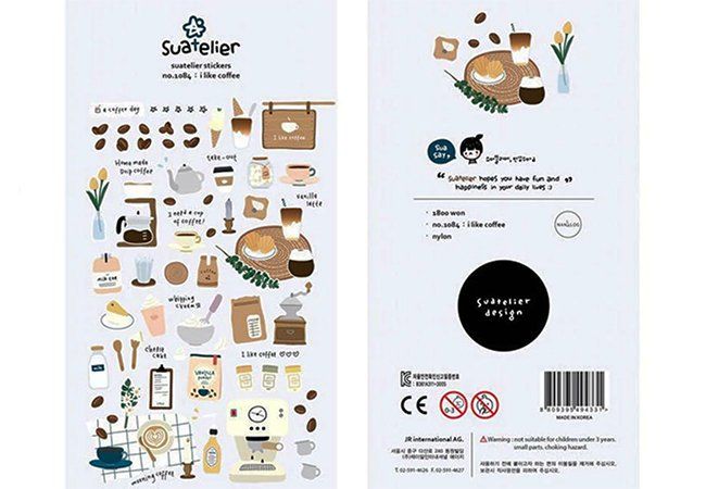 Aufkleber-Set 'Ich Mag Meine Dienststelle' – A4 Brett, Selbstklebend, Inkl. 2 Aufkleber & 1 Sticker