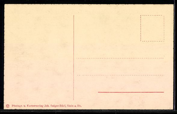 Cartoline postali: AK Stein am Rhein, Im Klosterhof – Usato da Berlin venduto da bartko-reher 1