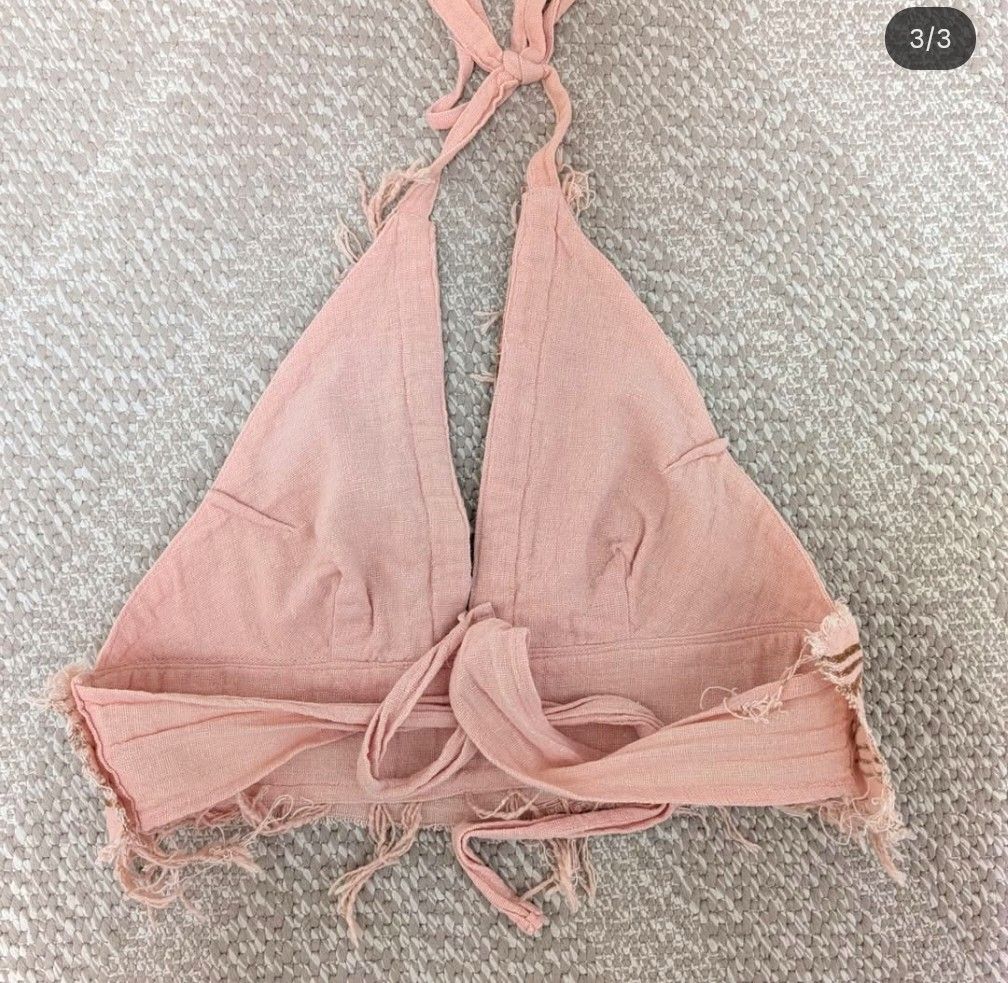Tops: top in cotone organico rosa  – Gebraucht aus S. Pietro von van_2826 1