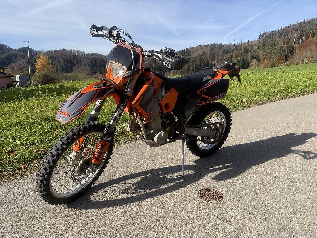 KTM Enduro: KTM 400 EXC – Gebraucht aus Bichelsee von Toeffklinik