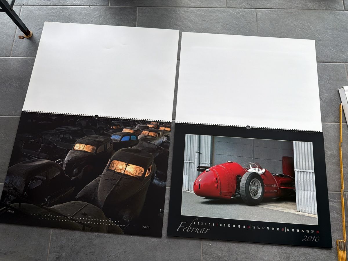 Calendari: 2x Oldtimer Kalender 2010 – Usato da Wolfwil venduto da Rolex1 2
