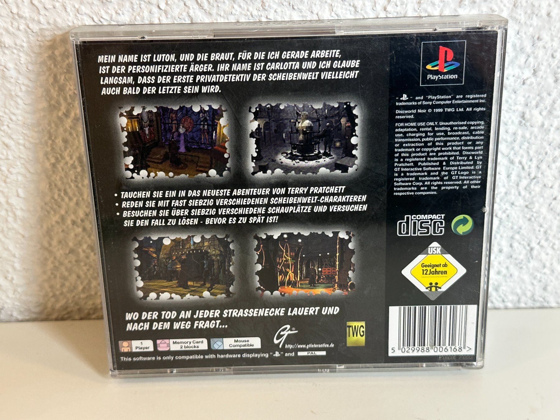 Sony Giochi: PS1 Discworld Noir - selten – Usato da Herznach venduto da marco_0123 2