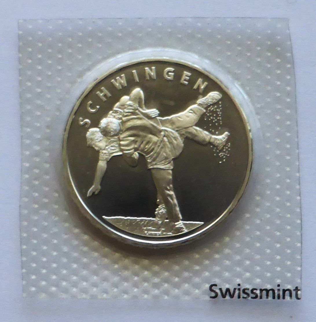 Tutti le monete: 20 Fr. 2013, SCHWINGEN – Nuovo e nell'imballaggio originale da Buochs venduto da ema-coins 2