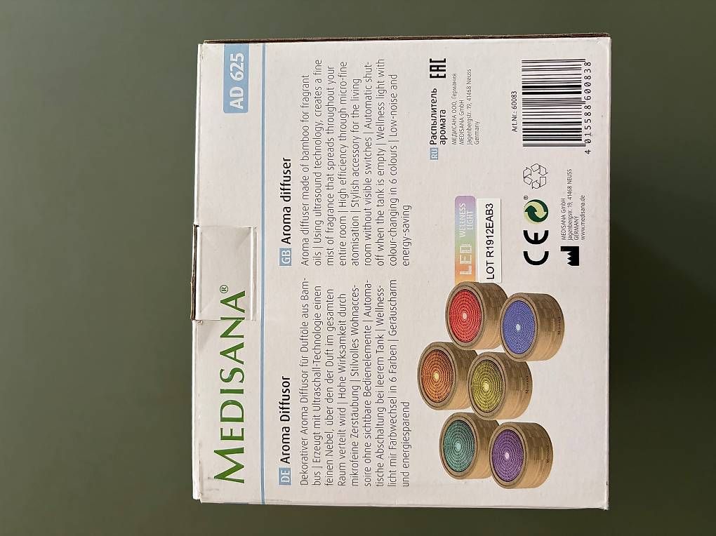 Diffusori di oli essenziali: Neuer Medisana Aroma Diffusor – Nuovo e nell'imballaggio originale da Zürich venduto da FlurinaW01 1