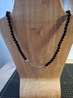 Kette mit schwarzen Steinen S 925