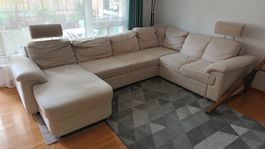 Grosse Eckwohnlandschaft Cantina, 320 cm, stabil & gepflegt