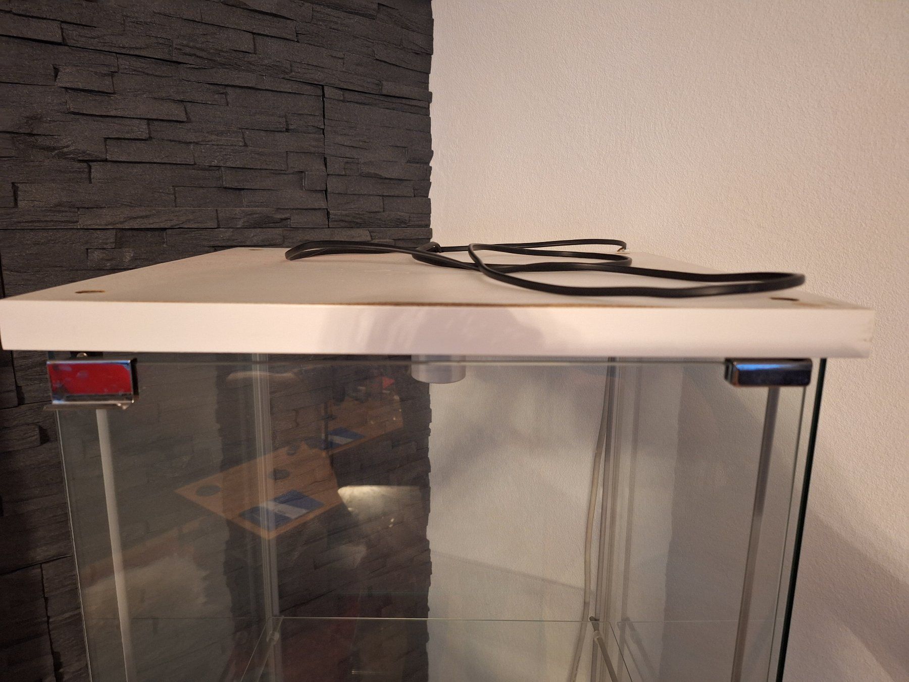 Vitrines: Vitrine weiss 163x43x37 – D'occasion à Niederwil SG par sunshine0484 1
