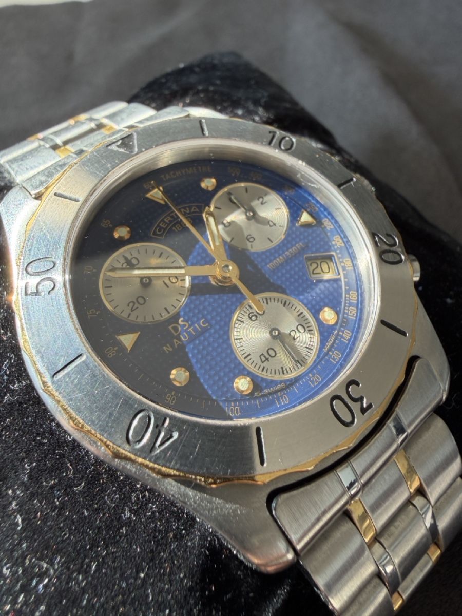 Certina Orologi: Certina DS Nautic Chronograph UHR – Usato da Zürich venduto da Rocola26 3