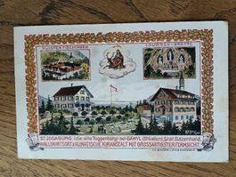 Litho PK / St Jddaburg bei Gäwyl SG Gelaufen 1910