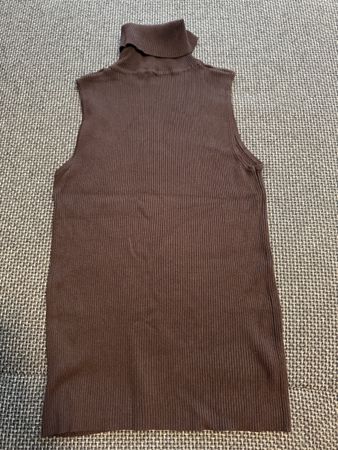 Braunes Rollkragentop, Grösse L, Ideal für den Übergang! neu
