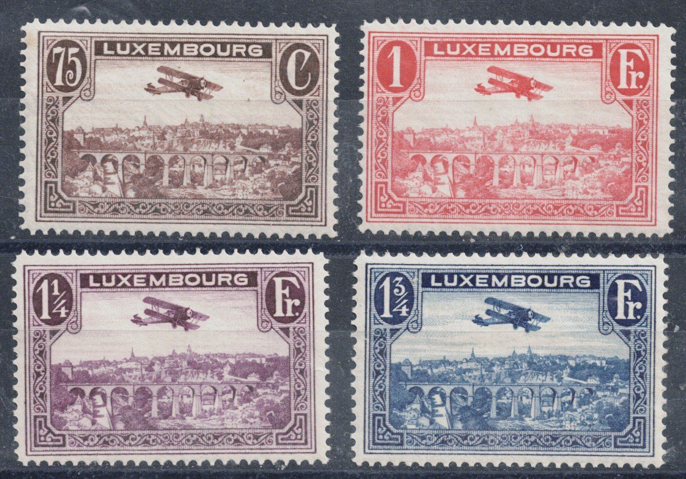 Alle Briefmarken: Luxemburg 1930 Flugpostserie ** postfrisch – Neu (gemäss Beschreibung) aus Kriens von goofy46