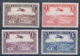 Luxemburg 1930 Flugpostserie ** postfrisch