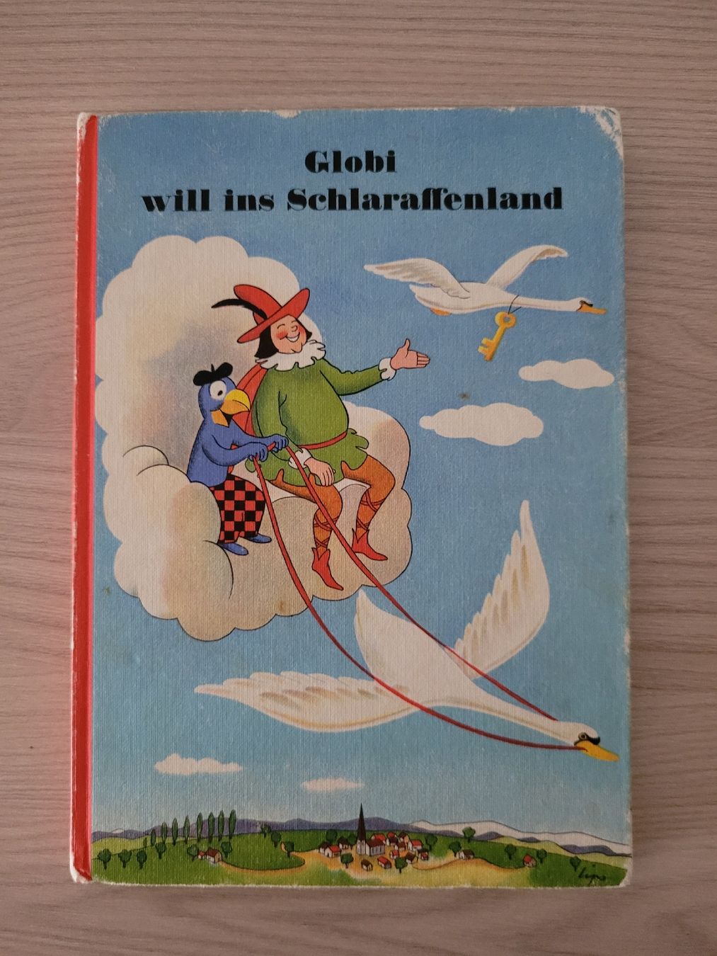 Libri: Globi Kinderbuch "Globi will ins Schlaraffenland" – Usato da Perlen venduto da Safari_23