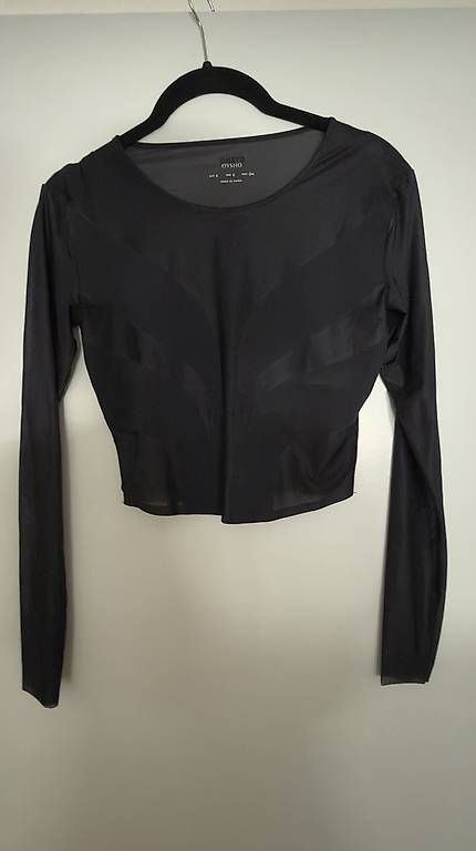 Tops: Transparentes langarm Top. Oysho – D'occasion à Zürich par sab_bl7c