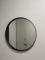 Rundspiegel schwarz guter Zustand IKEA