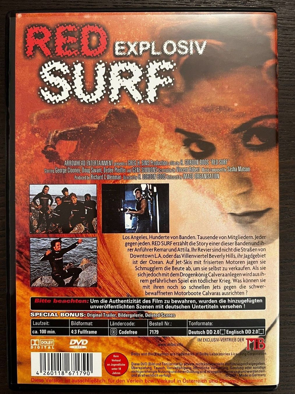 Tutti i DVDs: Red Surf - Explosiv – Usato da Zürich venduto da FilmFreunde 1