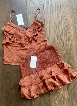 Zara Jupe und Top NEU Gr XS