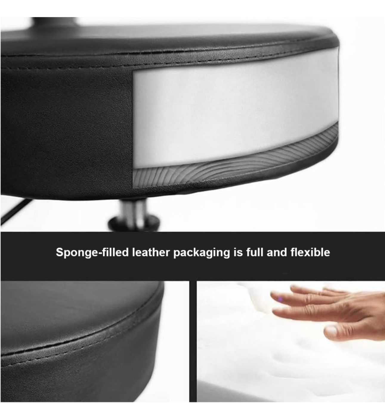 Sgabelli: Rollhocker Arbeitshocker Hocker Drehhocker Kosmetikhocker – Nuovo e nell'imballaggio originale da Bülach venduto da StoreInShop.com 3