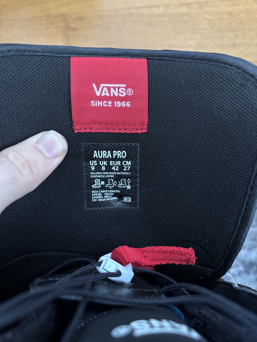 Vans Scarpe da uomo: Vans Aura Pro Snowboard Boots (Neu) – Nuovo e nell'imballaggio originale da Oberkirch LU venduto da mri_8qpz 2
