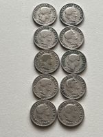 Lot  mit 10 Stk. 5 Rp. 1902