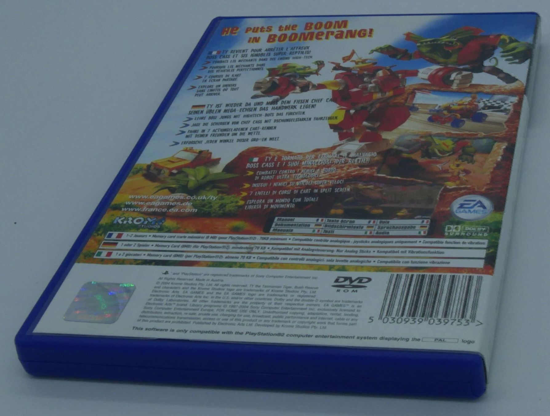 Sony Giochi: TY the Tasmanian Tiger 2 PS2 – Usato da Genève venduto da Cardtreasure 2