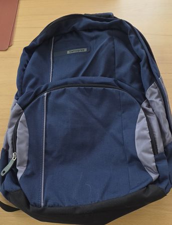 Samsonite Rucksack, blau/grau, neuwertig, Top Zustand!