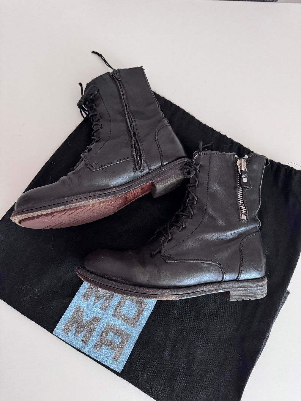 Scarpe da donna: Echtlederstiefel – Nuovo (secondo la descrizione) da Urdorf venduto da jen_s7rc