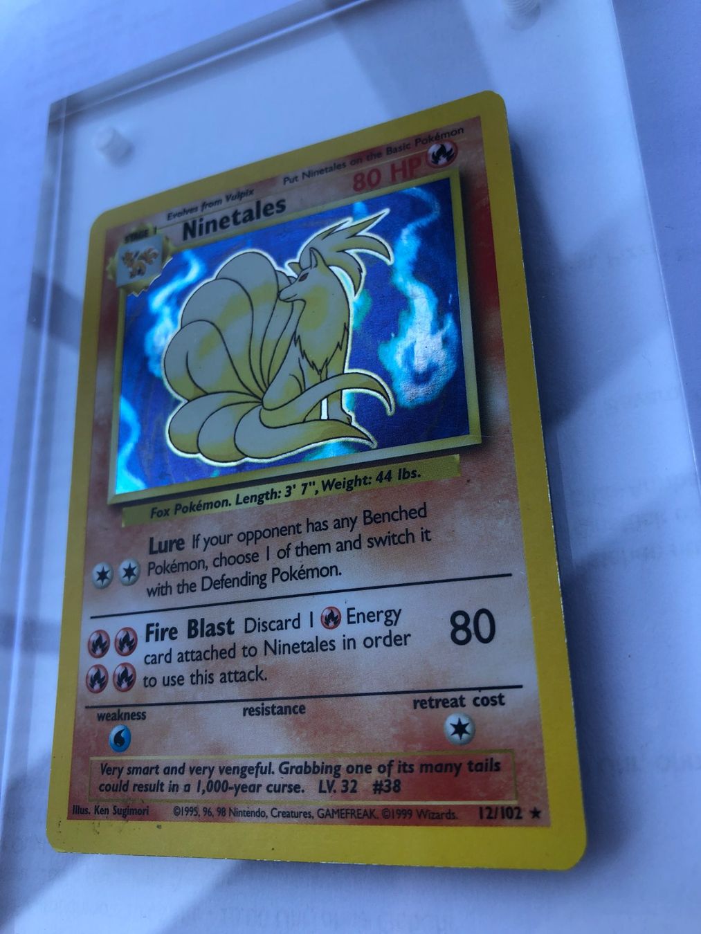 Sammelbilder & Trading cards: Ninetales Holo Base set - PL - ab 1.- – Gebraucht aus Giubiasco von dan_pr8b 2