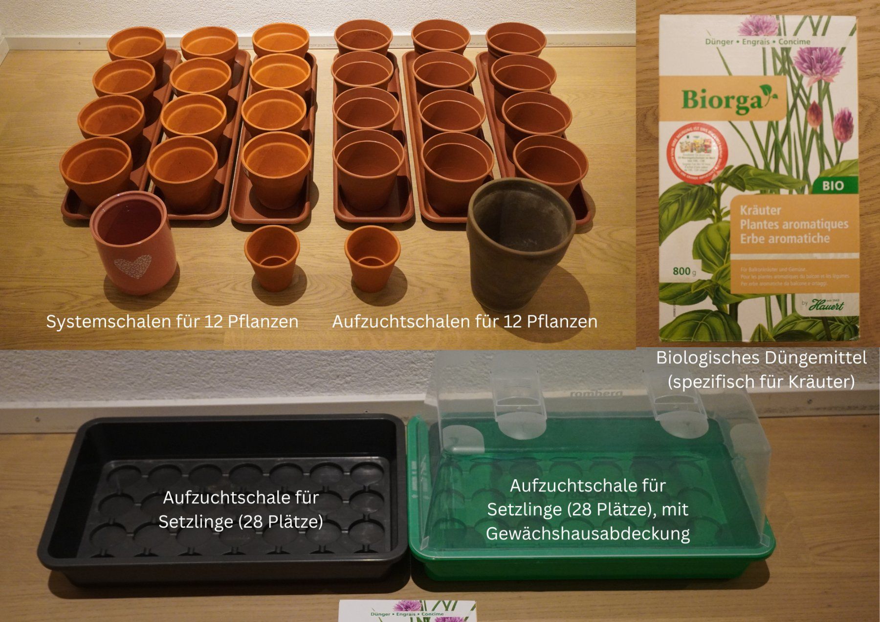 Box contenitori: Vertical Farming Komplettset - 2 Systeme + Zubehör – Nuovo (secondo la descrizione) da Lupsingen venduto da Supra88 5
