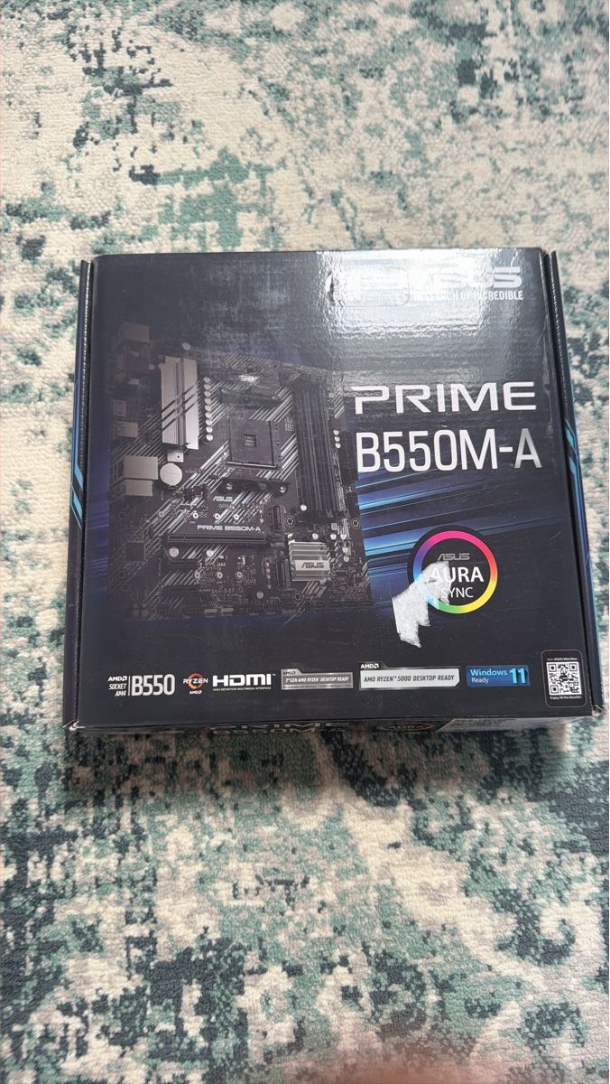 Asus Mainboards: Mainboard ASUS PRIME B550M-A – Neu (gemäss Beschreibung) aus Gerlafingen von pcug