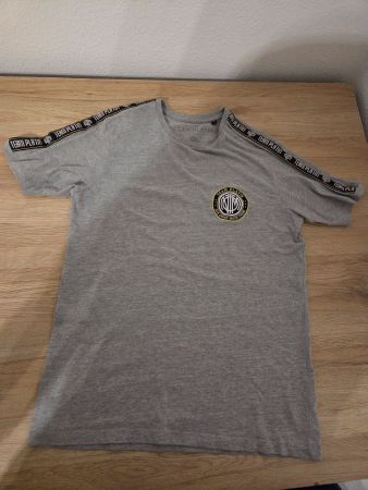 Team Platin Shirt Grau Gr M Top Zustand Out of print