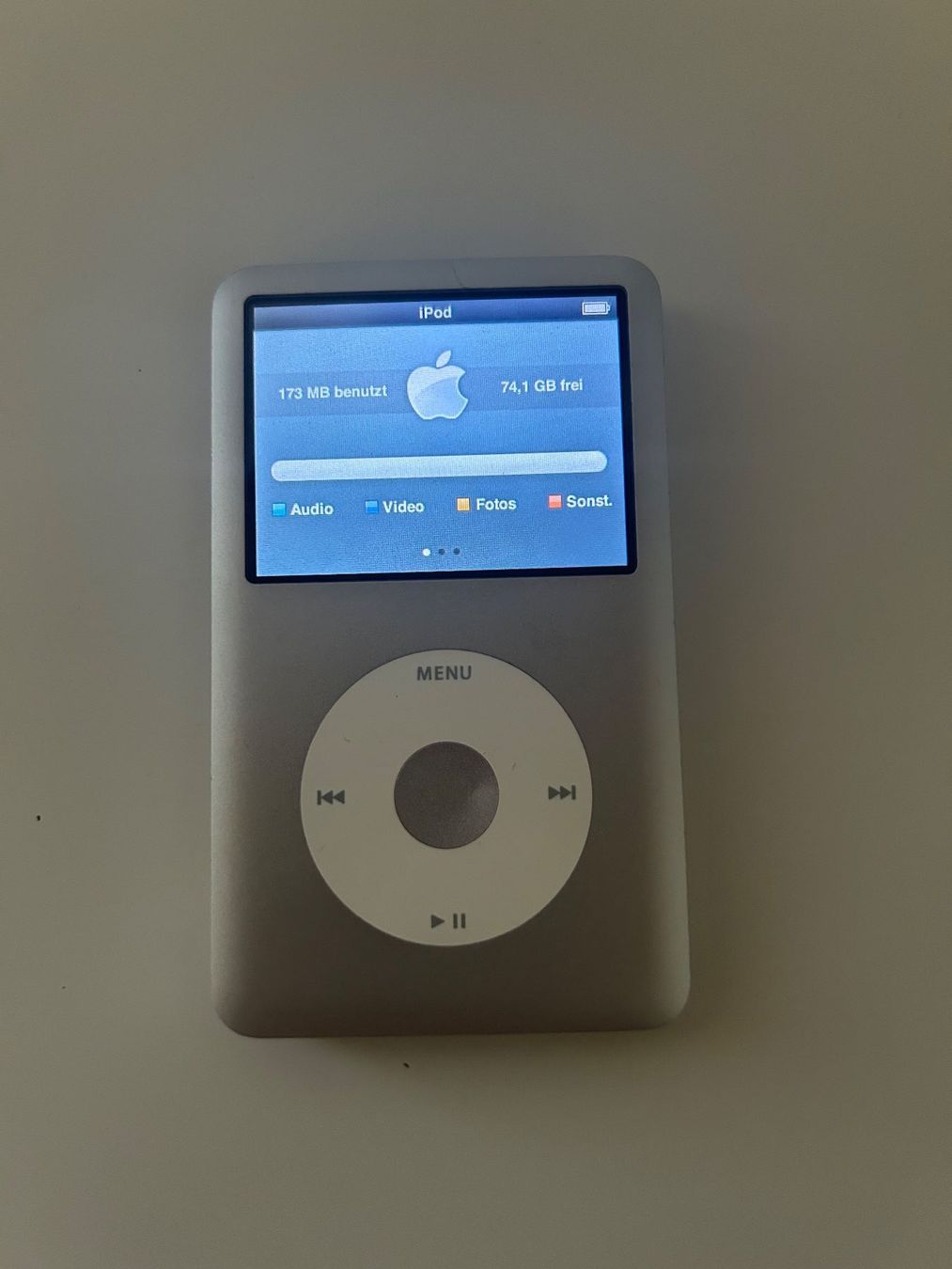 Apple Tragbarer Mediaplayer: Apple iPod Classic 80 GB Silber – Gebraucht aus Unterlangenegg von Thl_2072 2