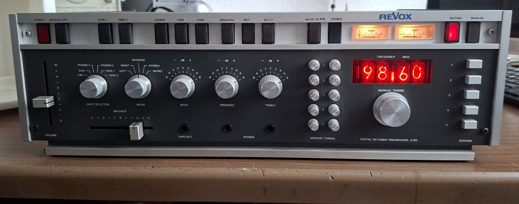 Revox A720 Digital Tuner Pre Amplifier (Gebraucht) in Wangen an der ...