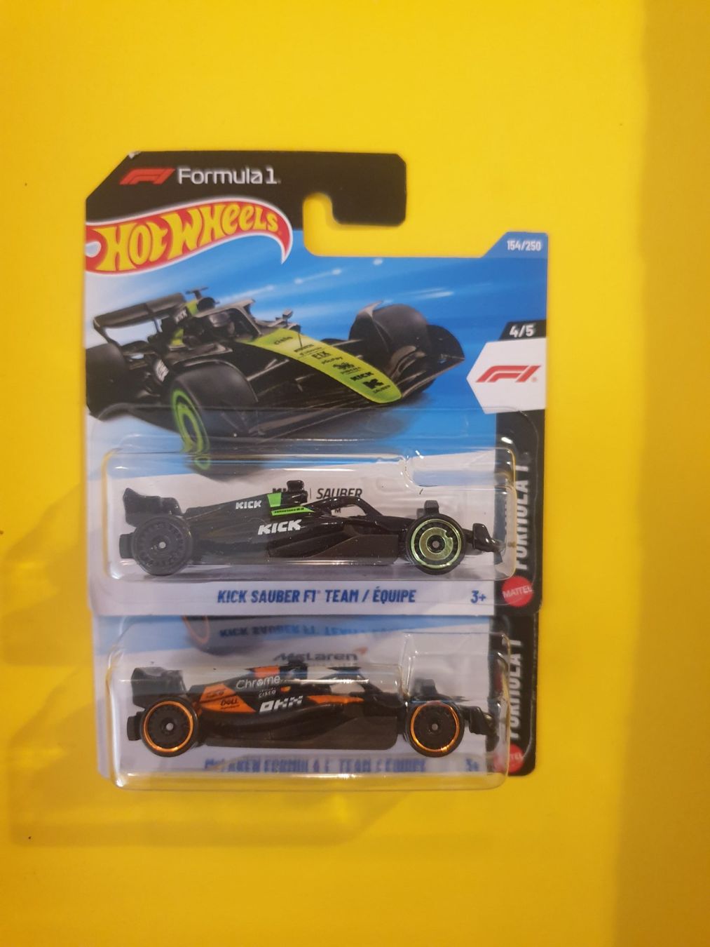 Hot Wheels Modellini d'auto: 2 x Hot Wheels FORMEL 1 – Nuovo e nell'imballaggio originale da Oftringen venduto da Rotor 1