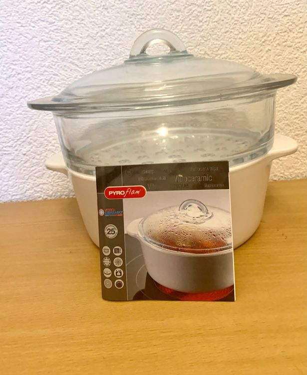 Pyroflam Dampfkocher France Pyrex (Neu (gemäss Beschreibung)) in ...