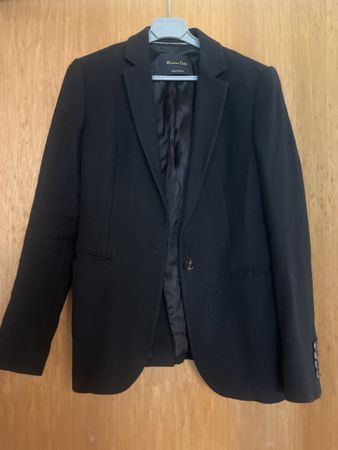 Black Blazer Massimo Dutti Size 38 ( XS-S )